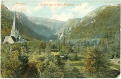 treseburg, eingang in das bodetal, hexentanzplatz