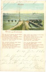 cuxhaven, ansicht mit vers