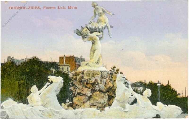 buenos aires, fuente lola mora