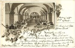 hamburg, gruss aus dem rathsweinkeller