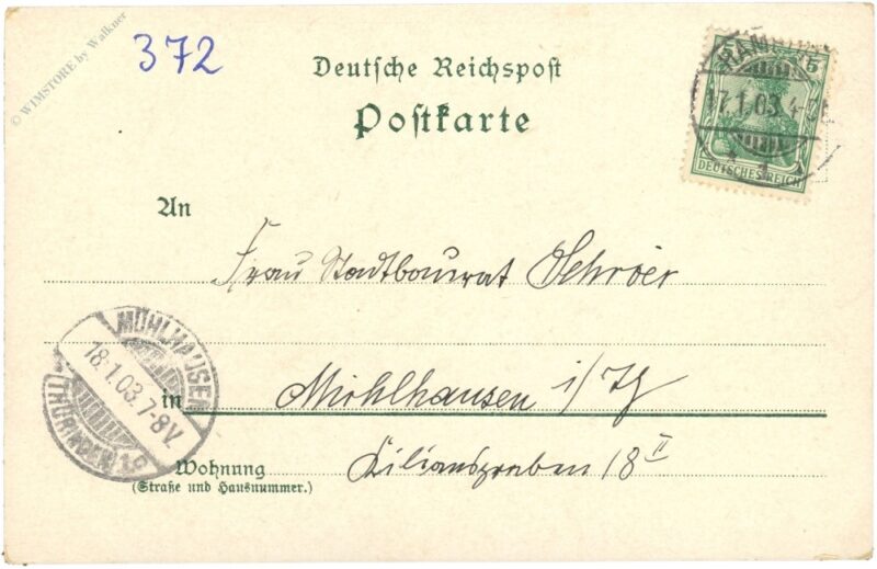 hamburg, gruss aus dem rathsweinkeller