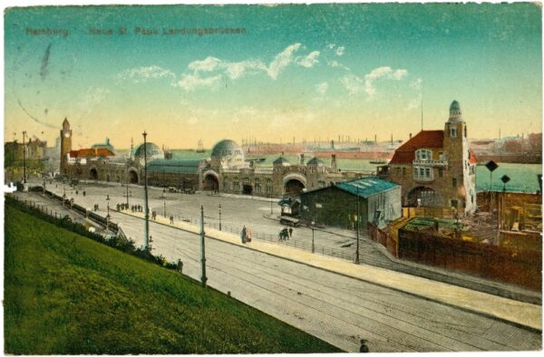 hamburg, neue st. pauli landungsbrücken