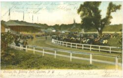 new york, goshen, orange co. driving park