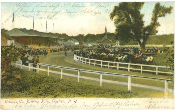 new york, goshen, orange co. driving park