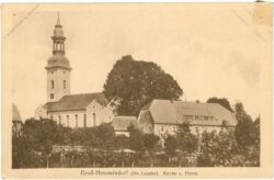 groß hennersdorf, kirche und pfarre