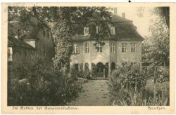 bautzen, im garten der gemeindediakonie