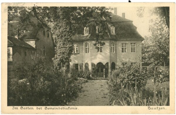 bautzen, im garten der gemeindediakonie