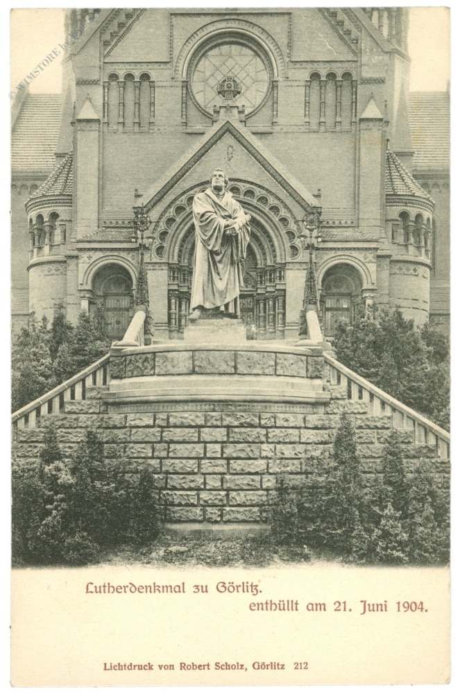 görlitz, lutherdenkmal görlitz, lutherdenkmal