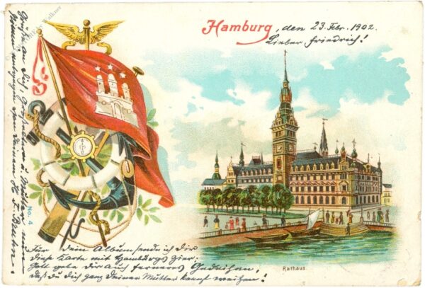 hamburg, rathaus