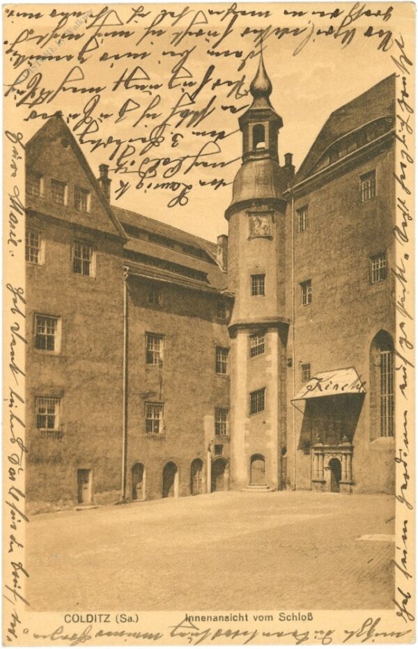 colditz, innenansicht vom schloss