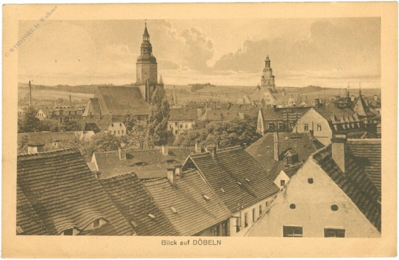 döbeln, blick auf döbeln, blick auf