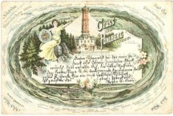 annaberg buchholz, gruss vom pöhlberg