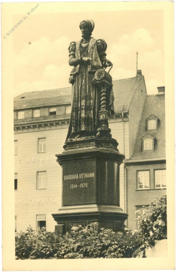 annaberg buchholz, barbara uttmann denkmal