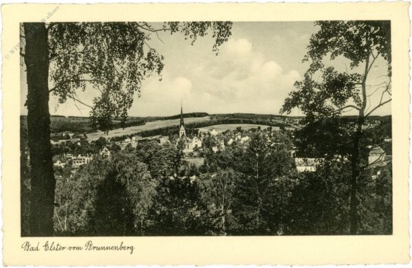 bad elster, vom brunnenberg