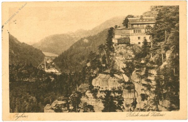 oybin, blick nach zittau oybin, blick nach zittau