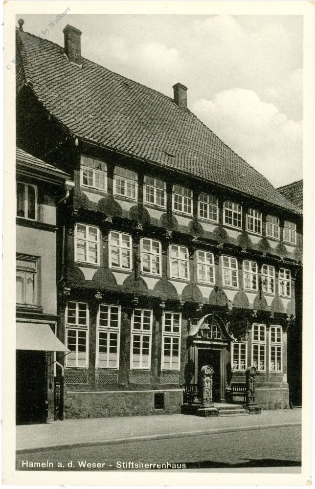 hameln an der weser, stiftsherrenhaus hameln an der weser, stiftsherrenhaus