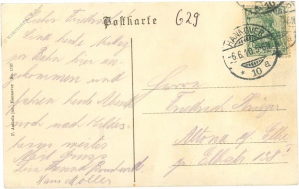 hannover, partie an der leine