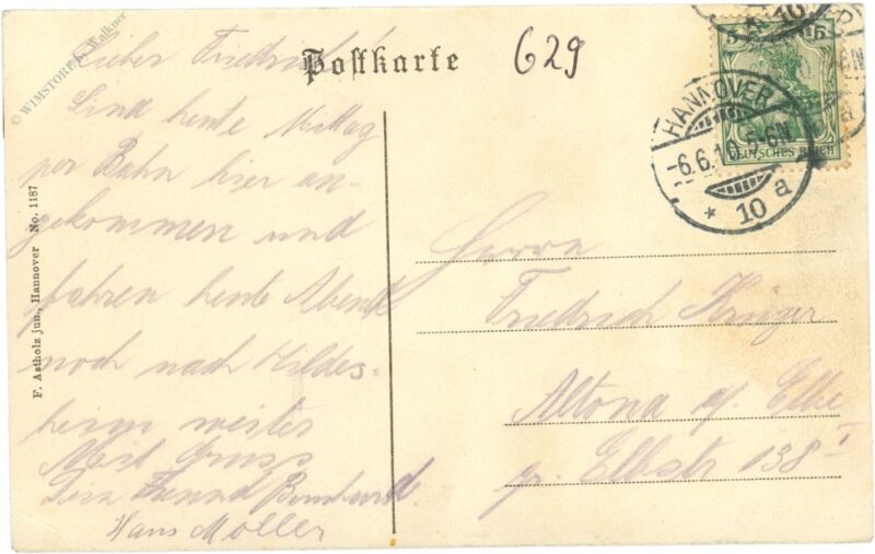 hannover, partie an der leine