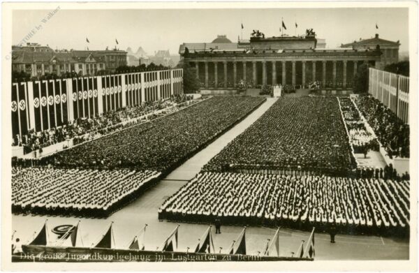 berlin, die große jugendkundgebung im lustgarten