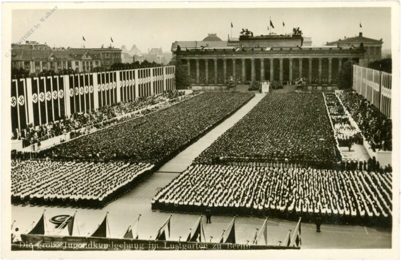 berlin, die große jugendkundgebung im lustgarten berlin, die große jugendkundgebung im lustgarten