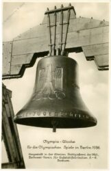 berlin, olympische spiele 1936, olympia glocke