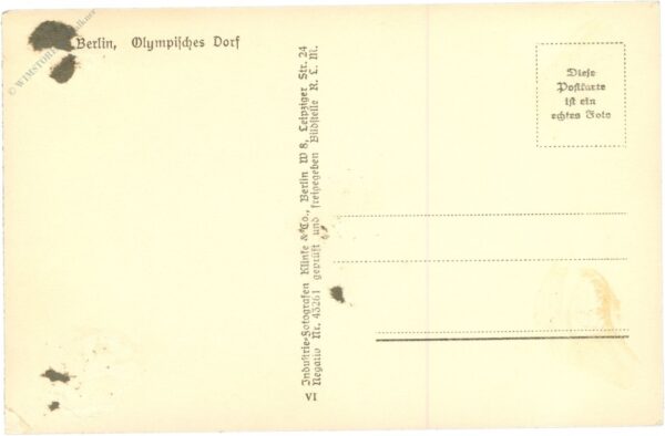 berlin, olympisches dorf
