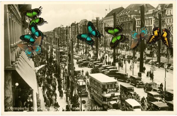 berlin, unter den linden, olympische spiele