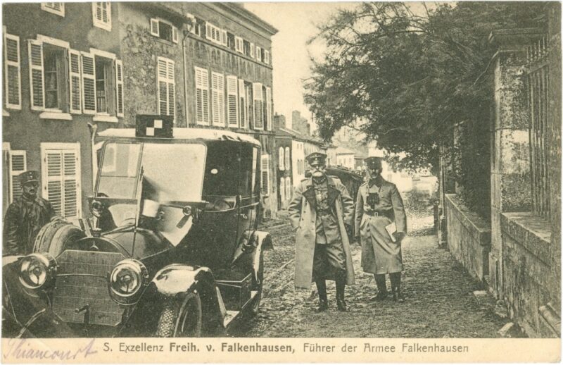 s. exzellenz freih. v. falkenhausen, führer der armee falkenhausen s. exzellenz freih. v. falkenhausen, führer der armee falkenhausen