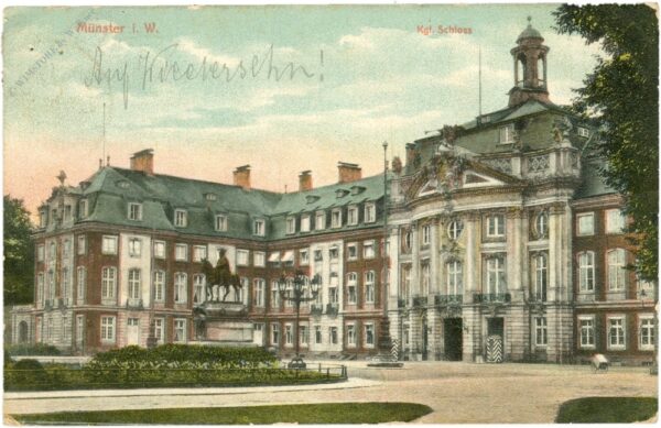 münster i. westfalen, kgl. schloss