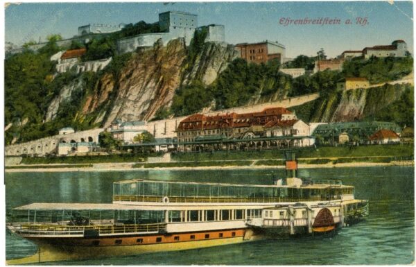 ehrenbreitstein am rhein, ansicht