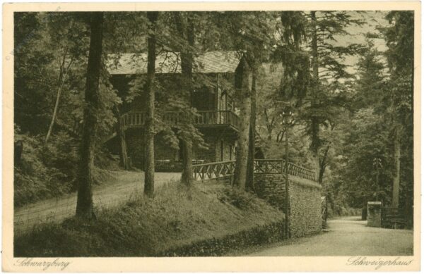 schwarzburg, schweizerhaus