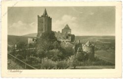 rudelsburg, ansicht rudelsburg, ansicht