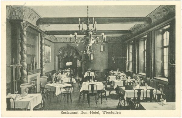 wiesbaden, restaurant dom hotel