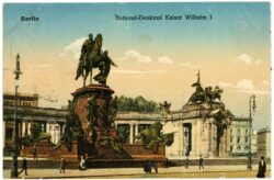 berlin, national denkmal kaiser wilhelm i.