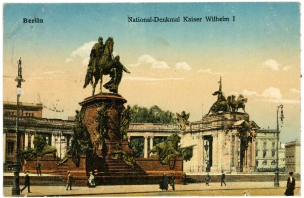 berlin, national denkmal kaiser wilhelm i.