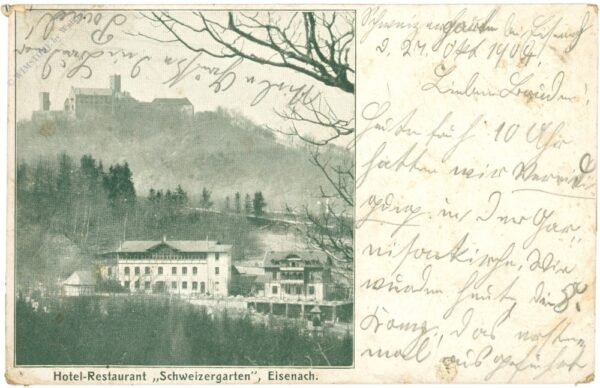 eisenach, hotel restaurant schweizergarten