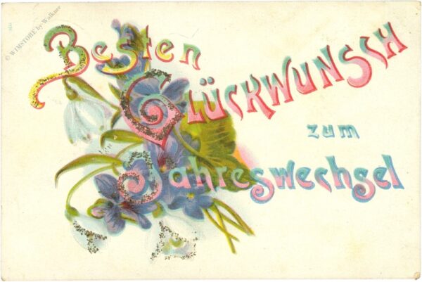 neujahr, blumen neujahr, blumen