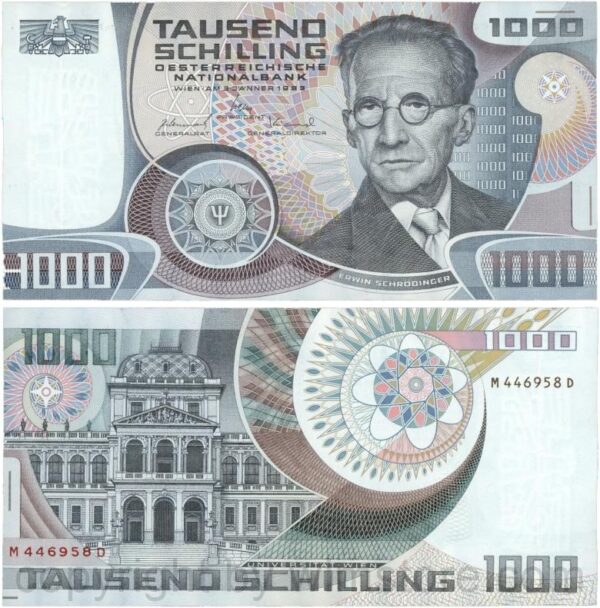 Österreich, 2. republik, p152, 1000 schilling 1983, serie m b; 2 (kopie)