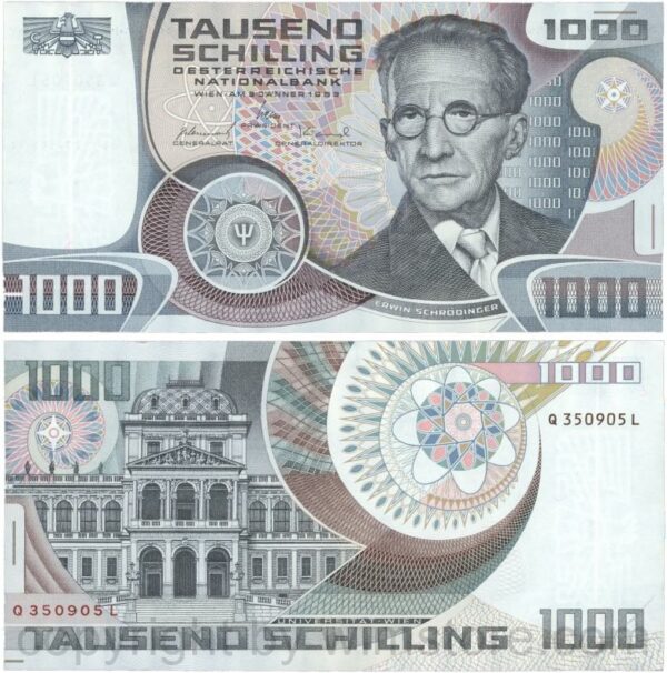 Österreich, 2. republik, p152, 1000 schilling 1983, serie m b; 2 (kopie)