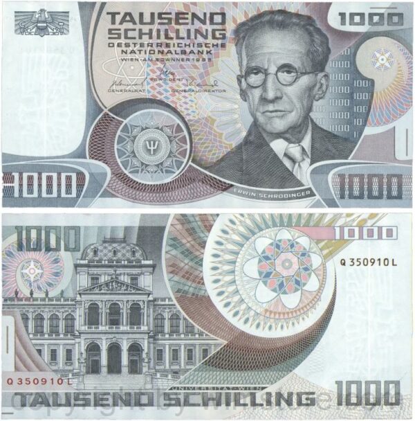 Österreich, 2. republik, p152, 1000 schilling 1983, serie m d; 1 (kopie)