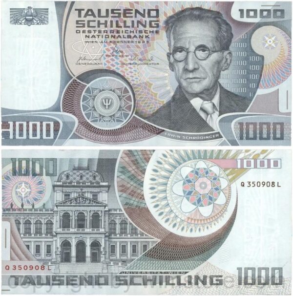 Österreich, 2. republik, p152, 1000 schilling 1983, serie q l; 1 (kopie)