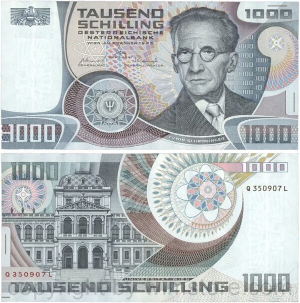 Österreich, 2. republik, p152, 1000 schilling 1983, serie q l; 1 (kopie)