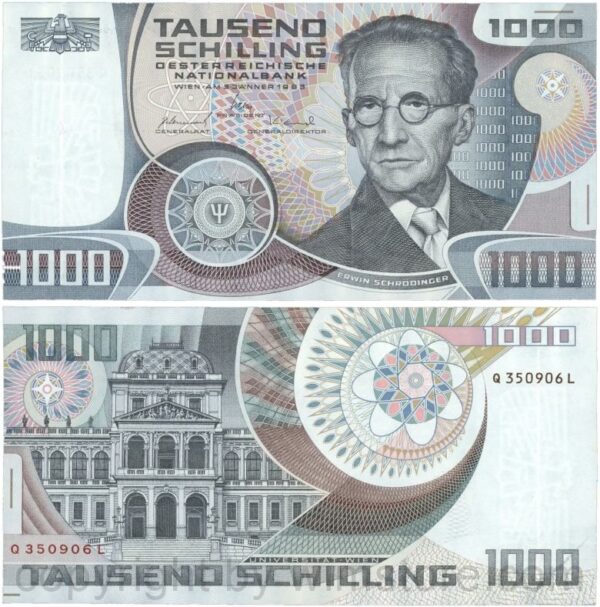 Österreich, 2. republik, p152, 1000 schilling 1983, serie q l; 1 (kopie)