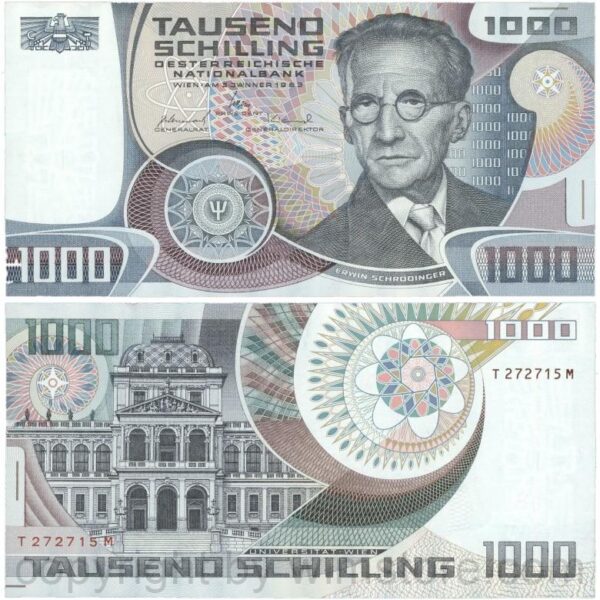 Österreich, 2. republik, p152, 1000 schilling 1983, serie q l; 1 (kopie)