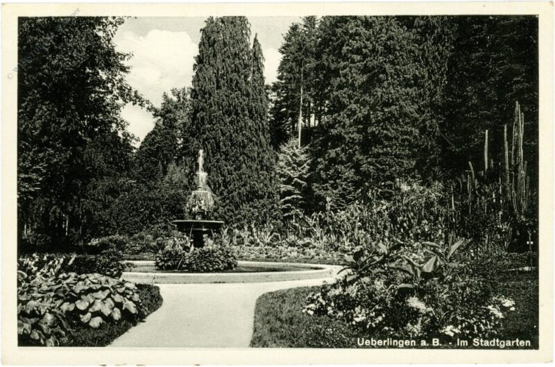 ueberlingen a. b., stadtgarten