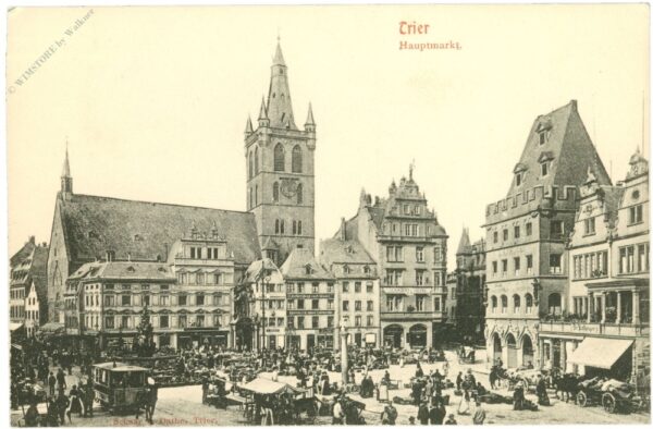 trier, hauptmarkt trier, hauptmarkt