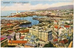 genua, der hafen genua, der hafen