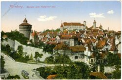 nürnberg, aussicht vom hallertor aus