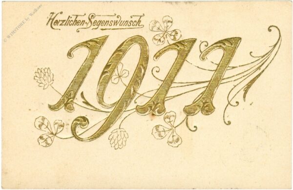 neujahr, 1911