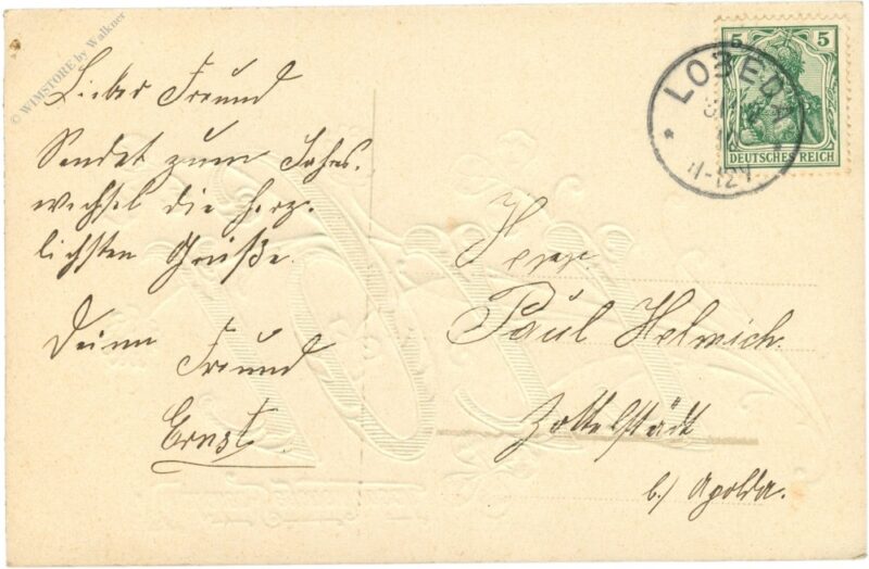 neujahr, 1911
